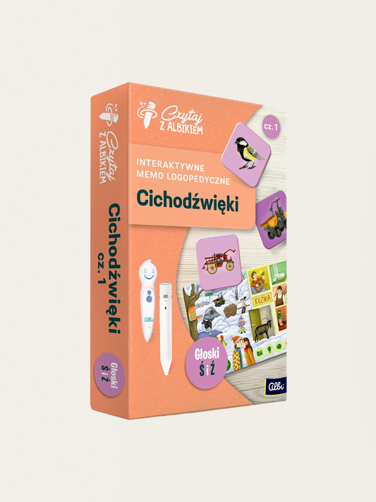 Memo logopedyczne Cichodźwięki cz. 1 - Głoski Ś i Ź