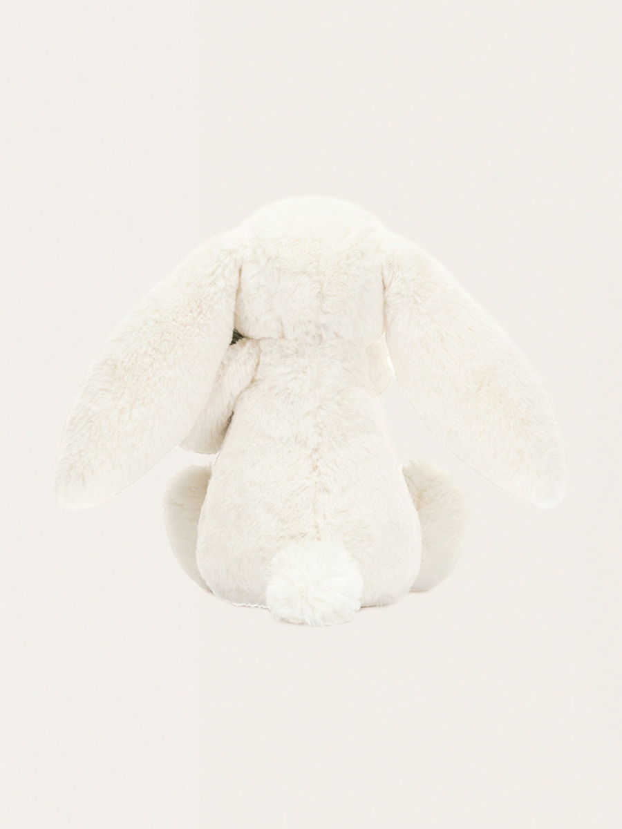 Wesoły króliczek z choinką 18 cm