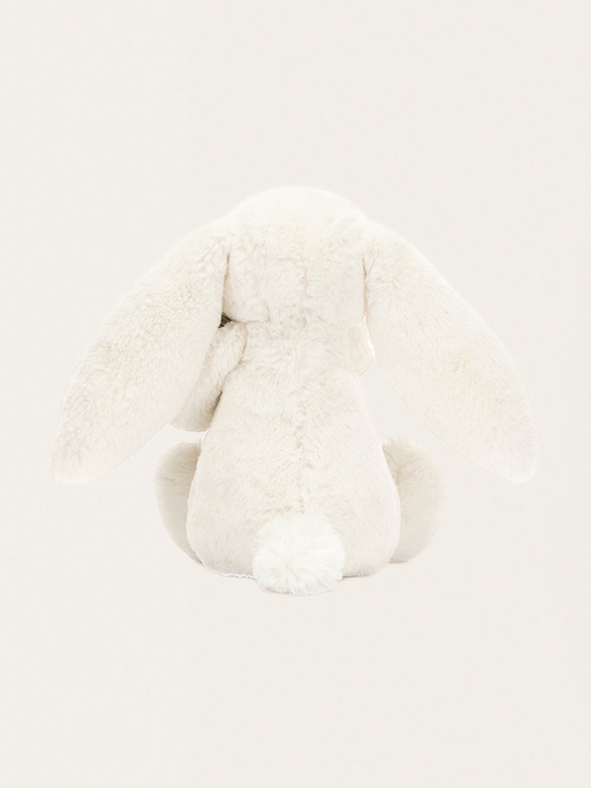 Wesoły króliczek z choinką 18 cm