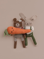 Grzechotka z wełny alpaki Carrot
