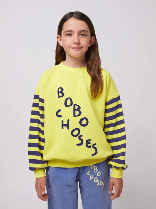 Bawełniana bluza Kids Diagonal Bobo Choses