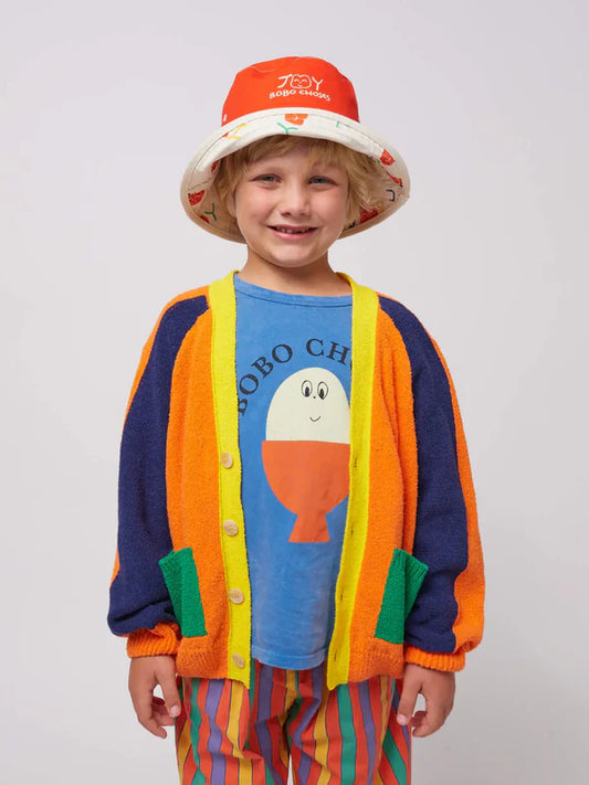 Kardigan Kids Color Block V-neck