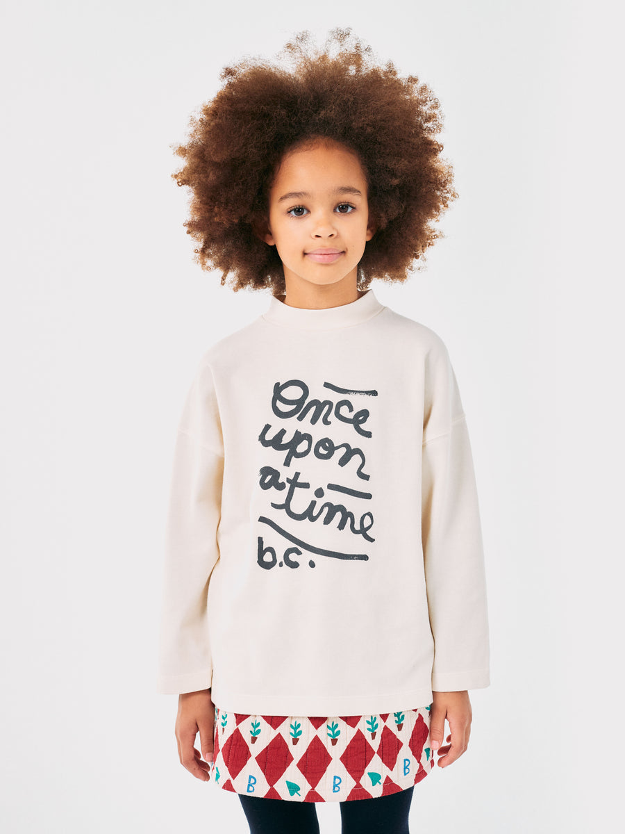 Bawełniany long sleeve bottle neck Kids