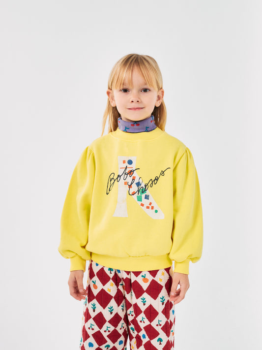 Kids cotton sweatshirt