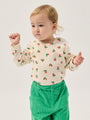 Bawełniany long sleeve Baby Stamp Bloom all over