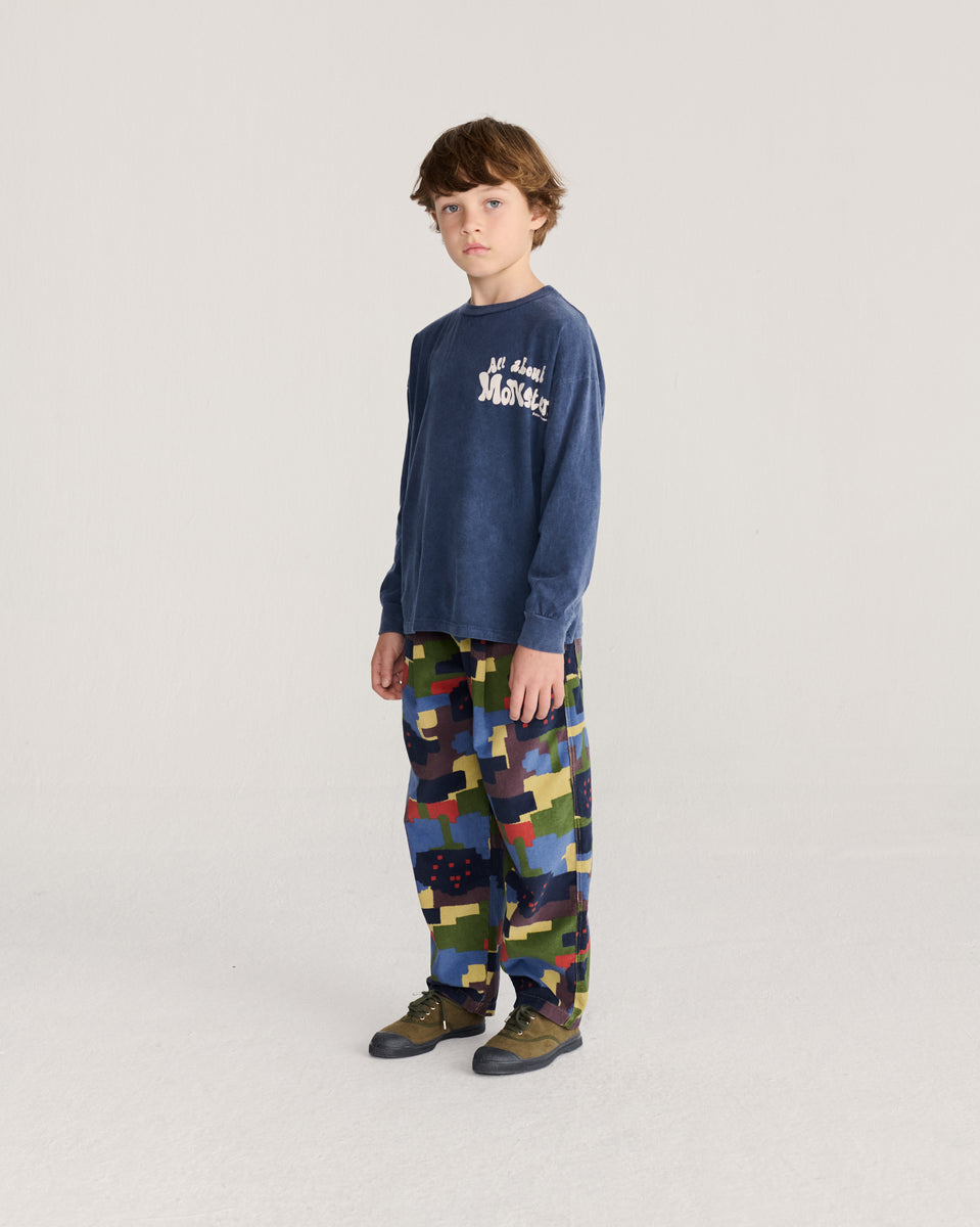 Bawełniany long sleeve Kids All About Monsters