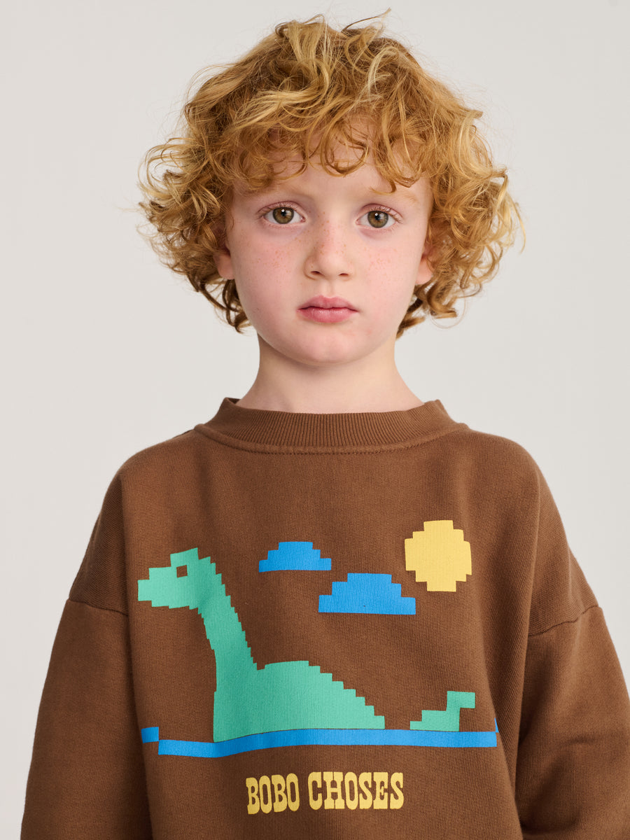 Bawełniana bluza Kids Lake Monster