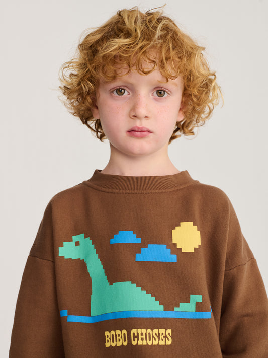Bawełniana bluza Kids Lake Monster