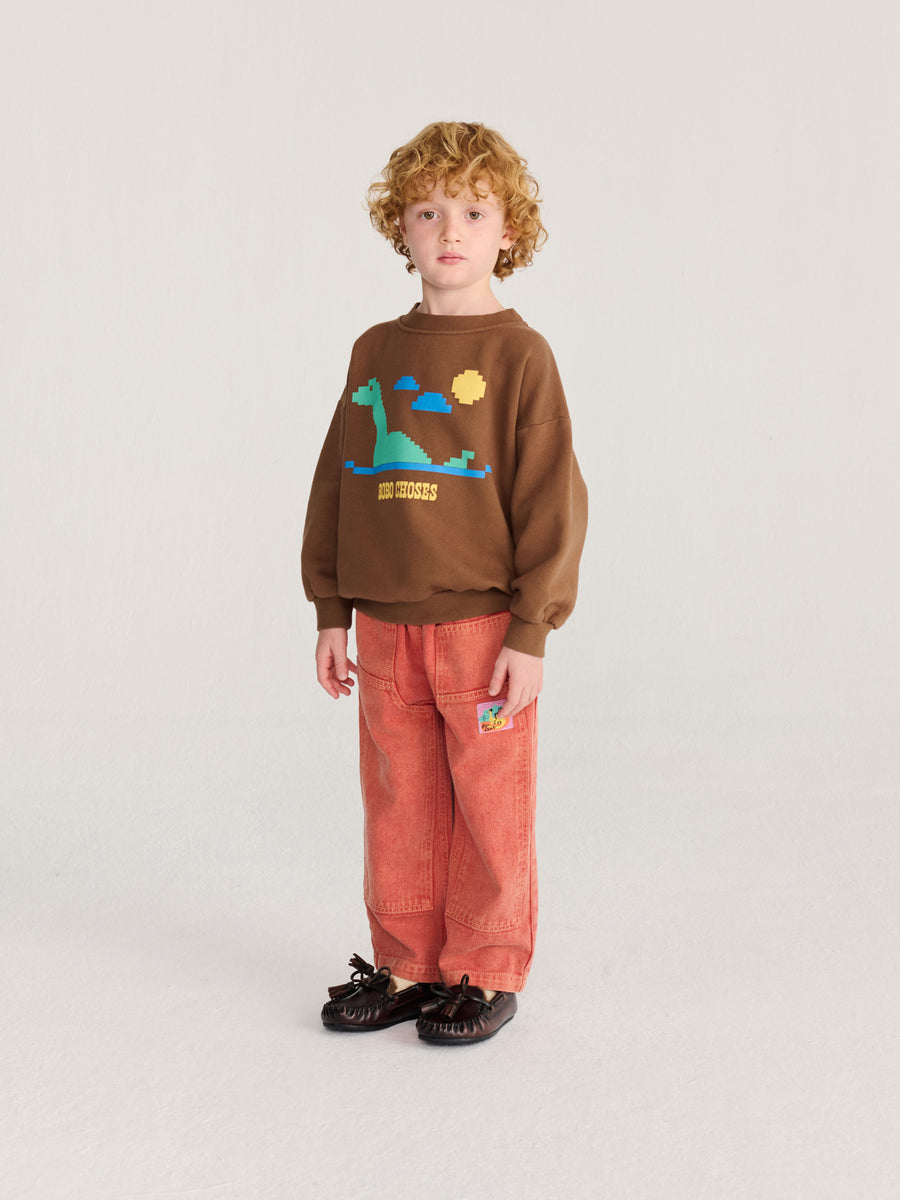 Bawełniana bluza Kids Lake Monster
