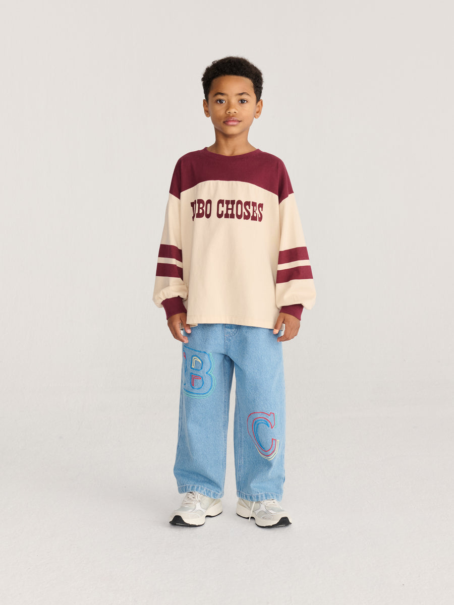 Bawełniany long sleeve Kids Bobo Choses Pop