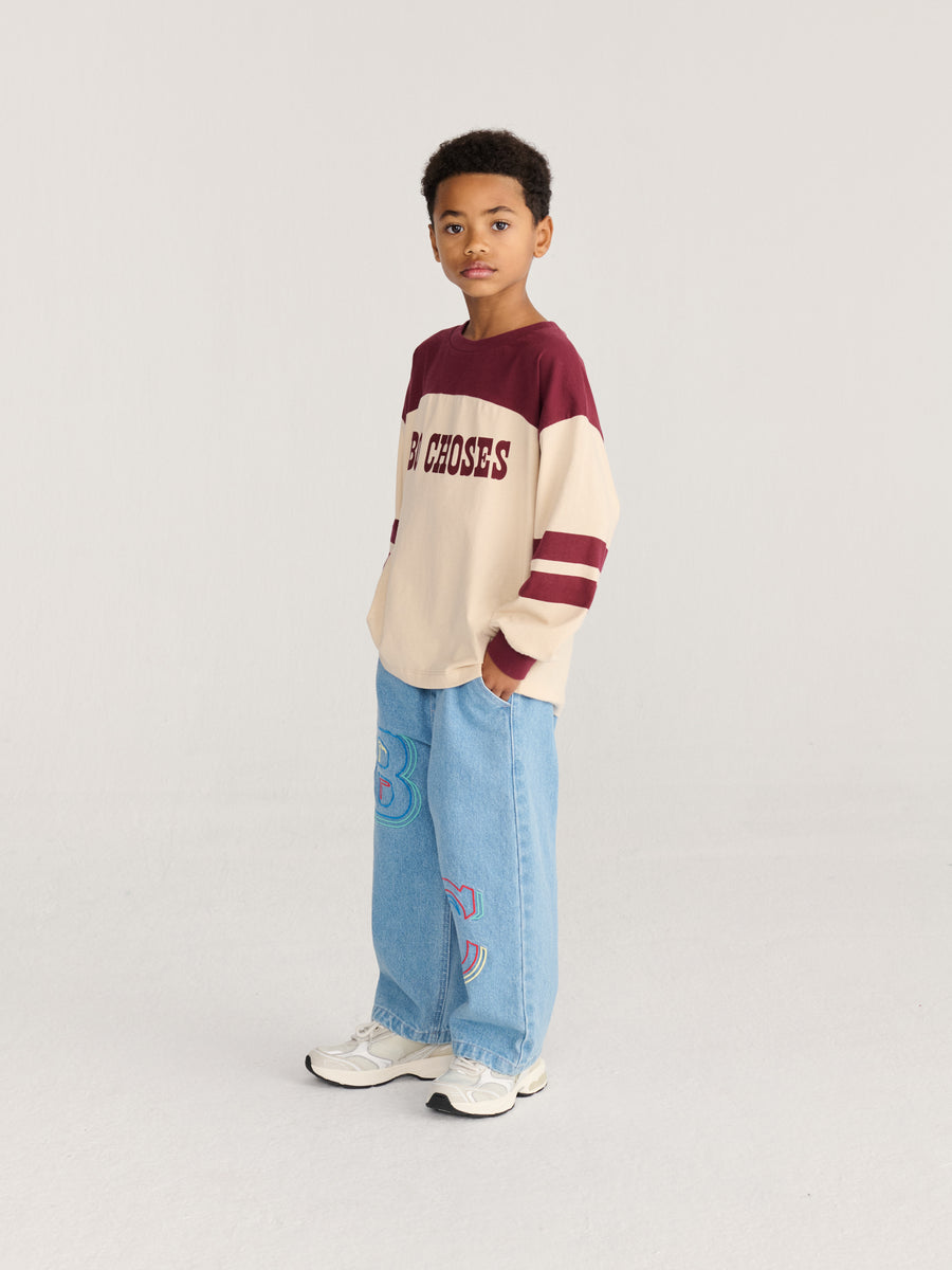 Bawełniany long sleeve Kids Bobo Choses Pop
