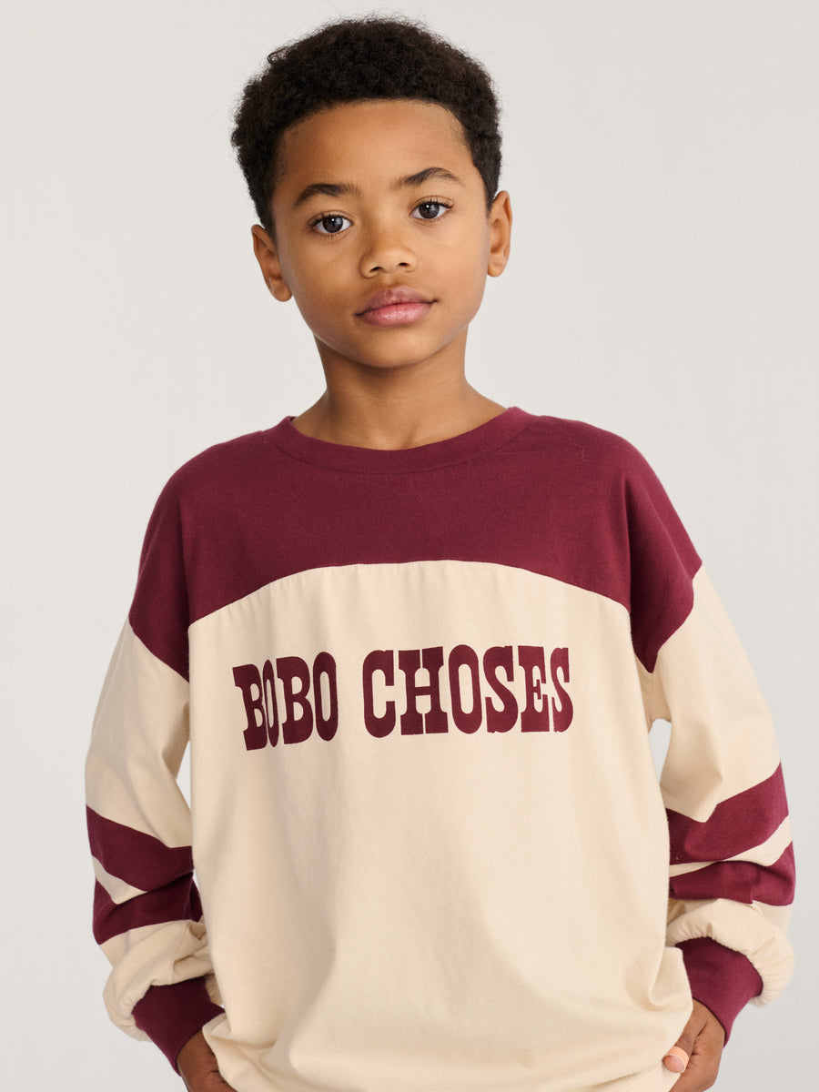 Bawełniany long sleeve Kids Bobo Choses Pop