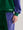 Welurowe spodnie Kids Color Block