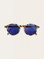 Okulary przeciwsłoneczne JUNIOR #D 5-10Y Blue Tortoise Mirror