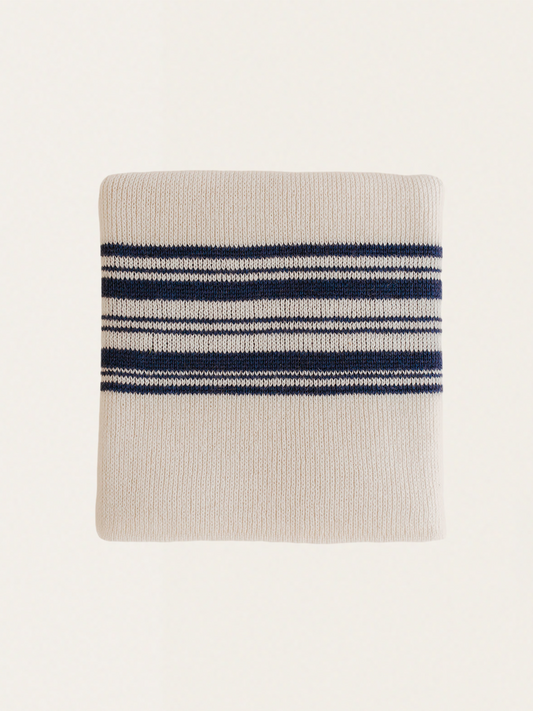 Kocyk z wełny merino Gilbert Blue