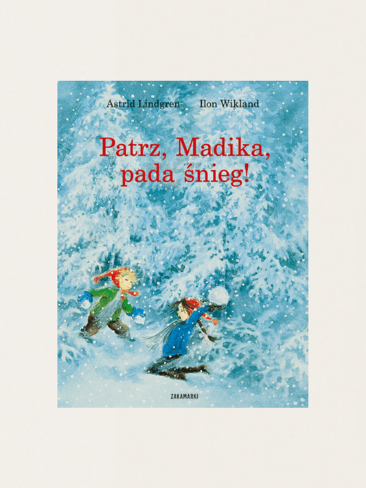 Patrz, Madika, pada śnieg!