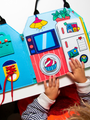 Miękka książeczka aktywizująca Montessori