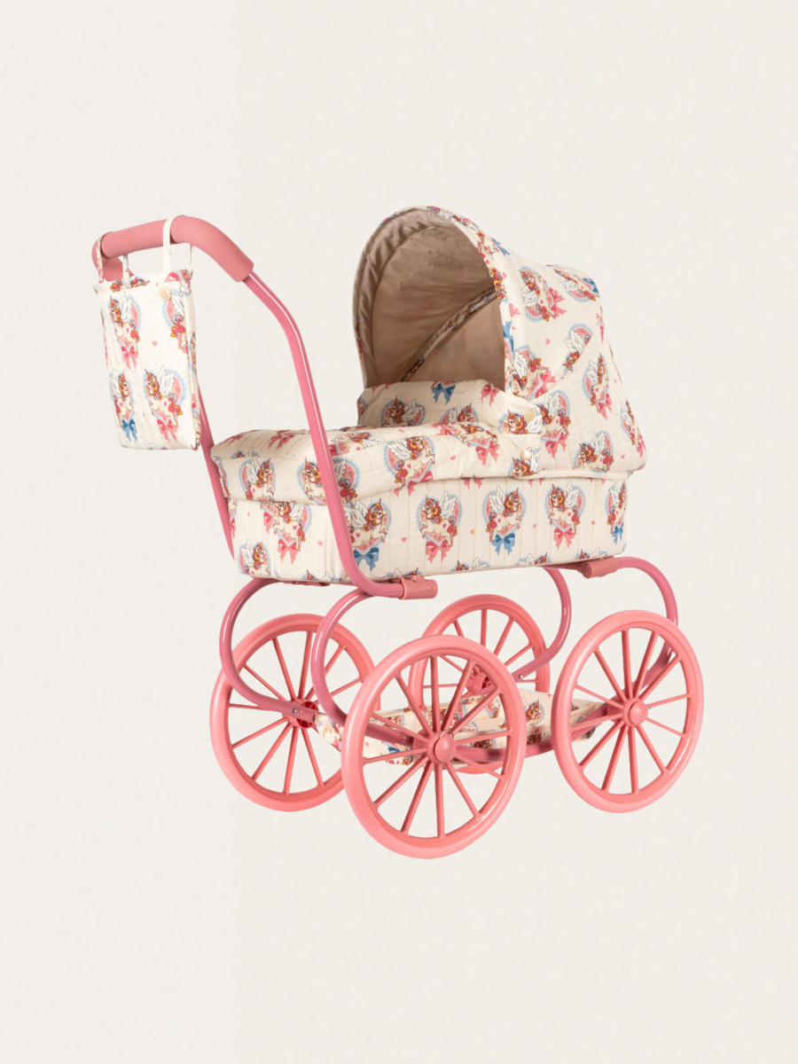 Wózek vintage dla lalek Doll Pram Mini Twinkle Sprinkle
