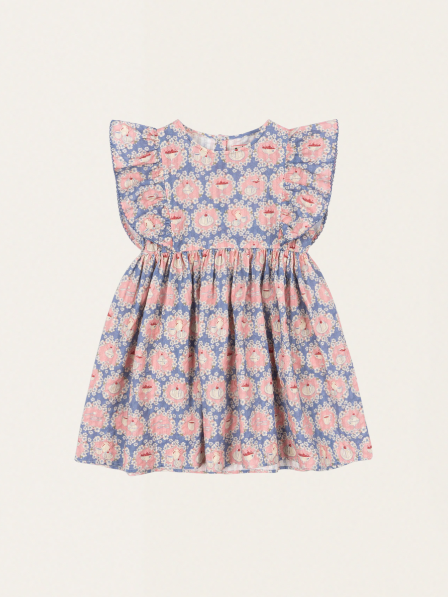 Bawełniana sukienka Kim Frill