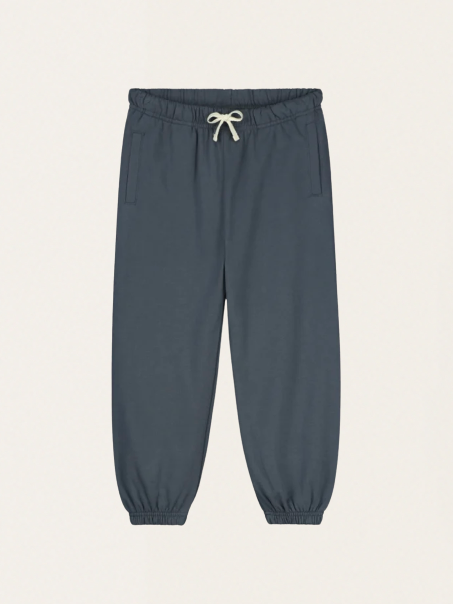 Spodnie dresowe z bawełny organicznej Track Pants Blue Gray