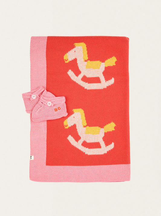 Zestaw prezentowy - kocyk + buciki