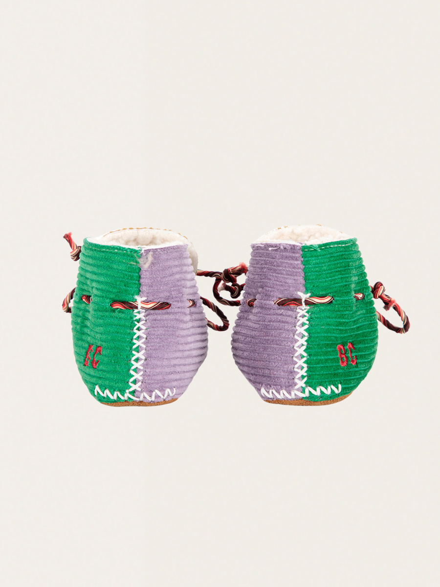 Ciepłe kapcie Multicolor Booties