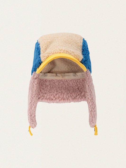 Czapka zimowa Bobo Choses Color Block Sheepskin