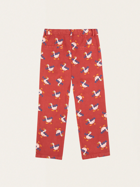Spodnie chino La Oca all over