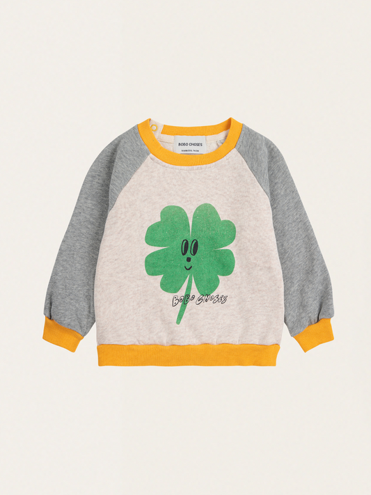 Bawełniana bluza Baby Lucky Clover