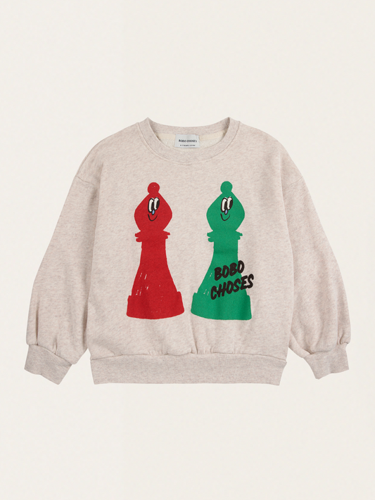 Bawełniana bluza Kids Checkmate