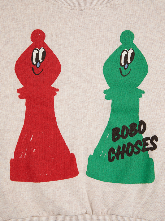 Bawełniana bluza Kids Checkmate