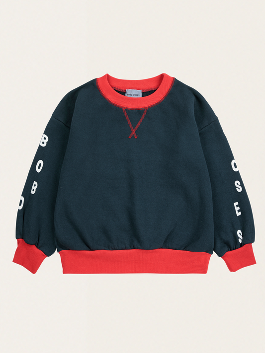 Bawełniana bluza Kids Bobo Choses Color Block