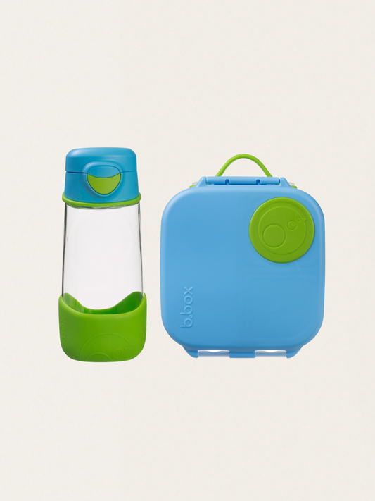 Zestaw - butelka tritanowa + mini lunchbox