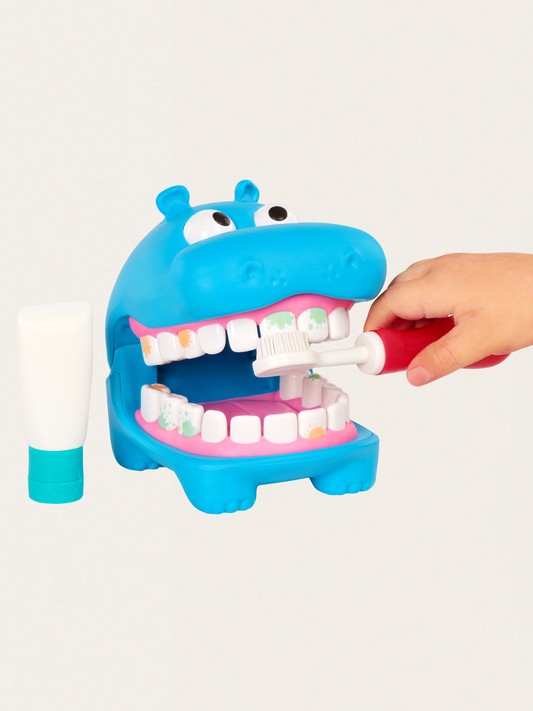 Zestaw do nauki mycia zębów i zabawy w dentystę