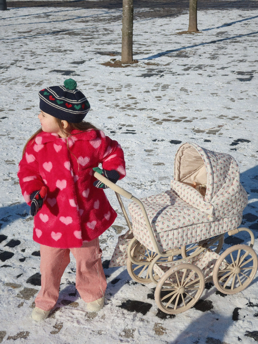 Miękki polarowy płaszczyk Fuzzie Amour Jazzy