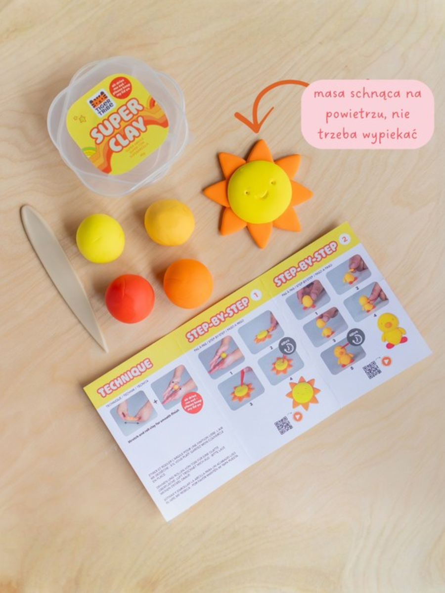 Masa plastyczna - piankolina Słoneczny poranek