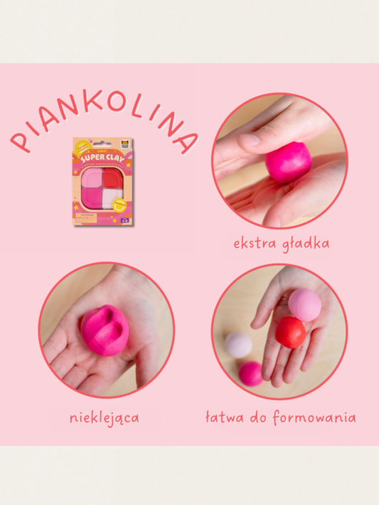 Masa plastyczna - piankolina Tęczowy Zachód