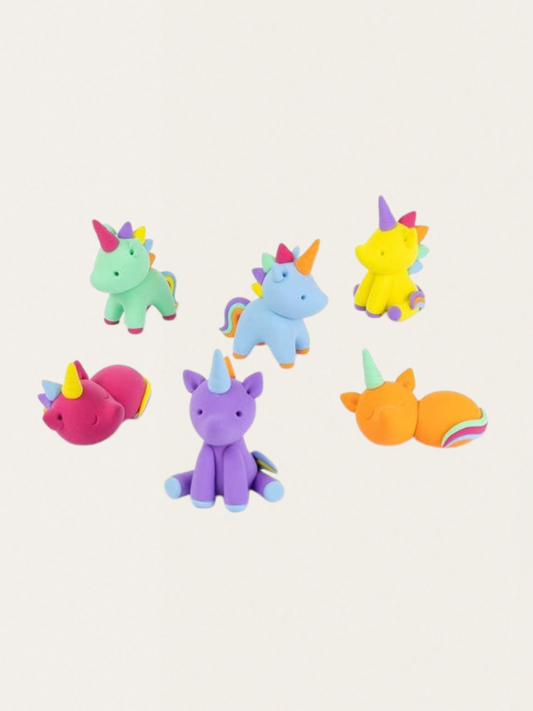 Zestaw kreatywny z samoutwardzalną masą - plastyczna przygoda Jednorożce