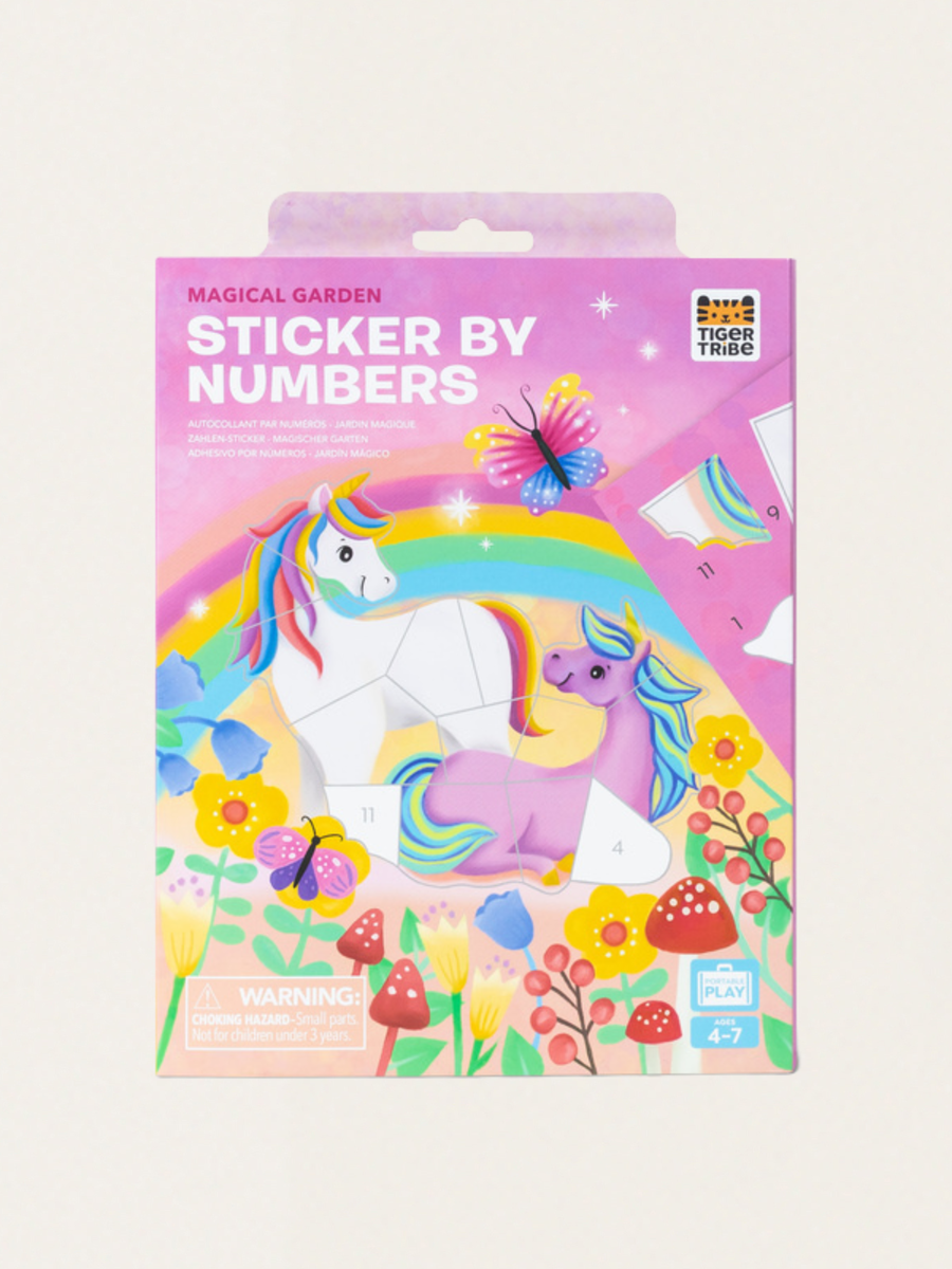 Wyklejanie po numerach - Magiczny Ogród