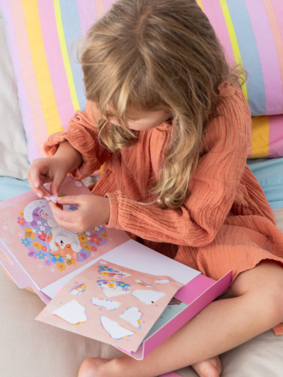 Wyklejanie po numerach - Magiczny Ogród