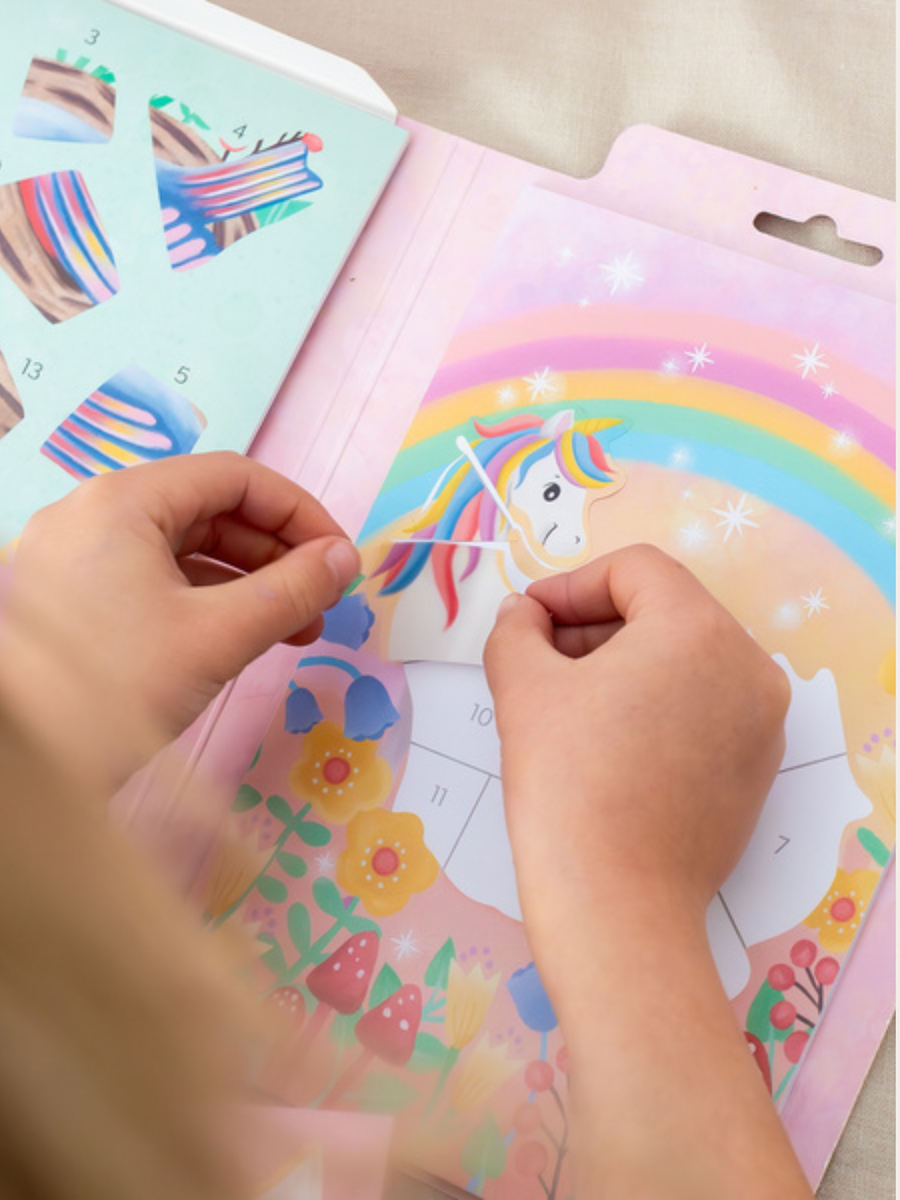 Wyklejanie po numerach - Magiczny Ogród