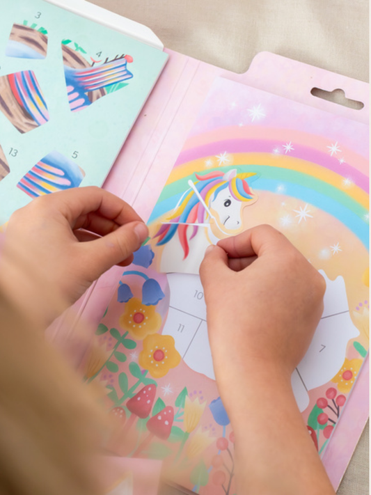 Wyklejanie po numerach - Magiczny Ogród