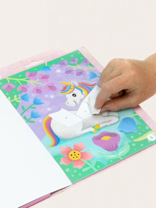 Wyklejanie po numerach - Magiczny Ogród