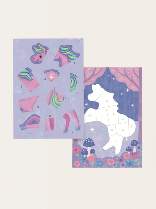 Wyklejanie po numerach - Magiczny Ogród