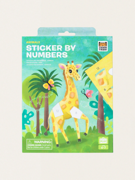 Wyklejanie po numerach - Zwierzątka