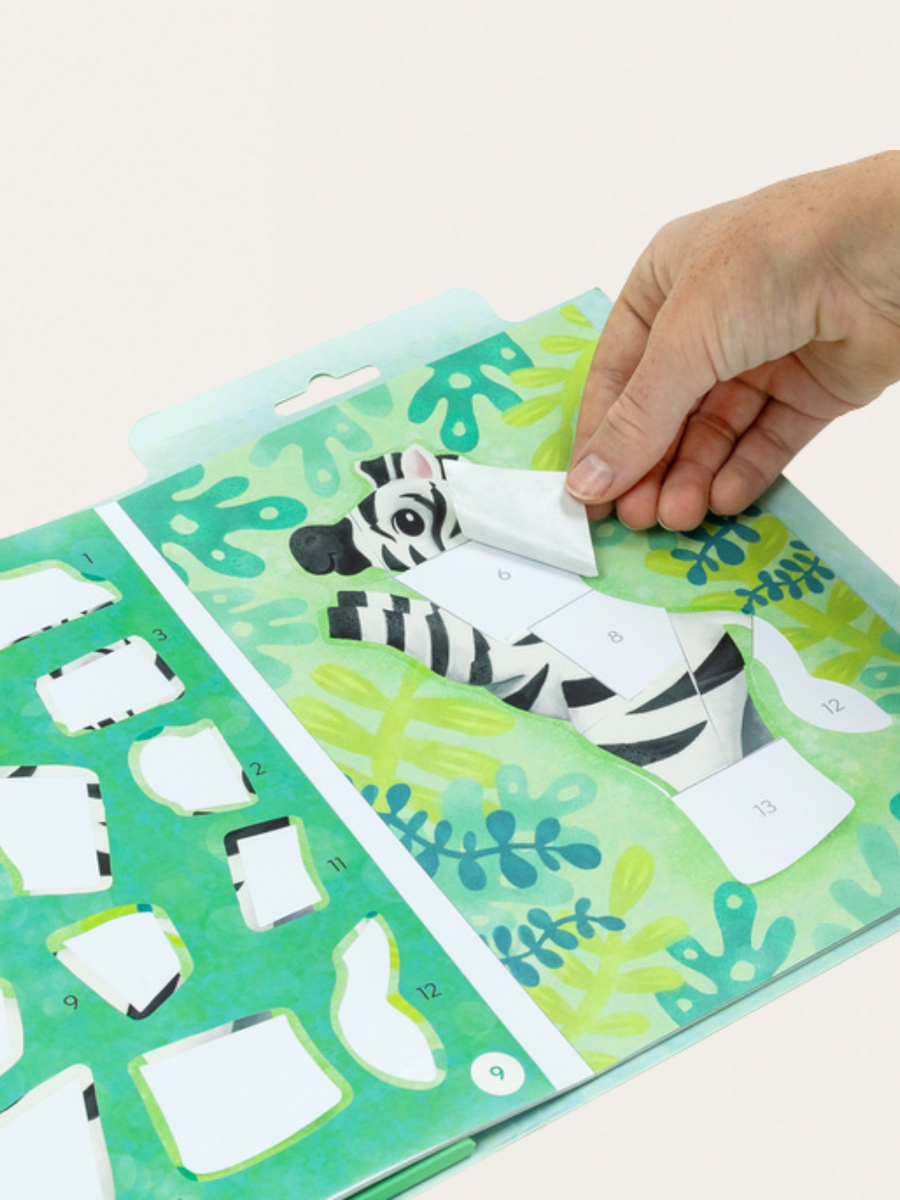 Wyklejanie po numerach - Zwierzątka