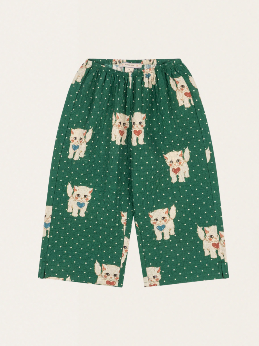 Luźne bawełniane spodnie Elin