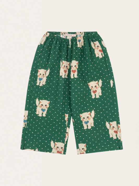 Luźne bawełniane spodnie Elin