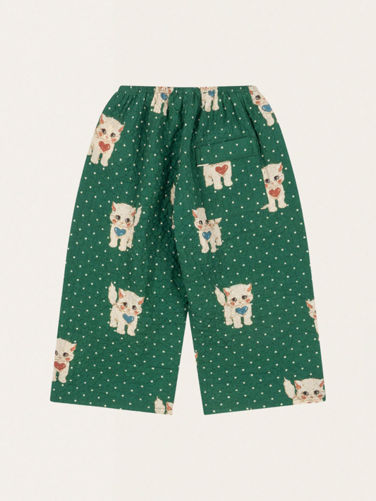 Luźne bawełniane spodnie Elin