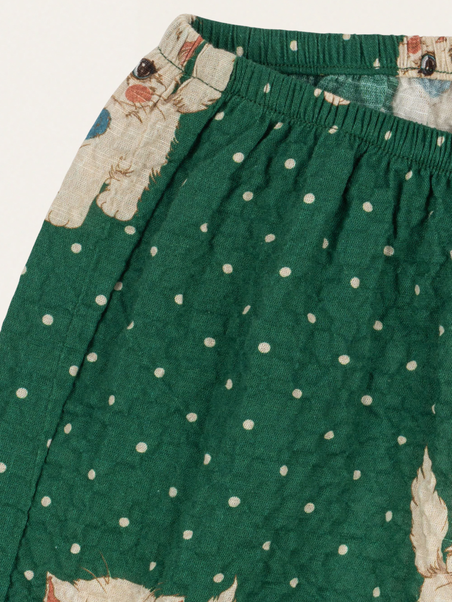 Luźne bawełniane spodnie Elin